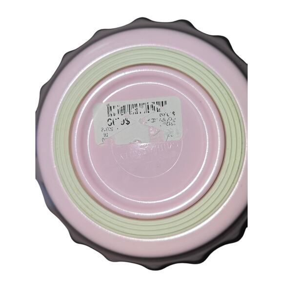 Cinthia Rowley Melamine Mixing Bowl Light Pink Like New Non Slip Base 2 QT - Picture 5 of 5